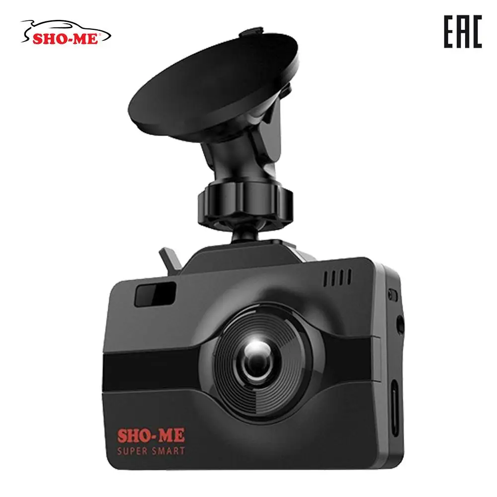 Sho-me Combo DVRS Registrar 3 in 1 Radar Detector for Car DVR with GPS GLONASS Auto Camera WDR 170 Degree Night Vision