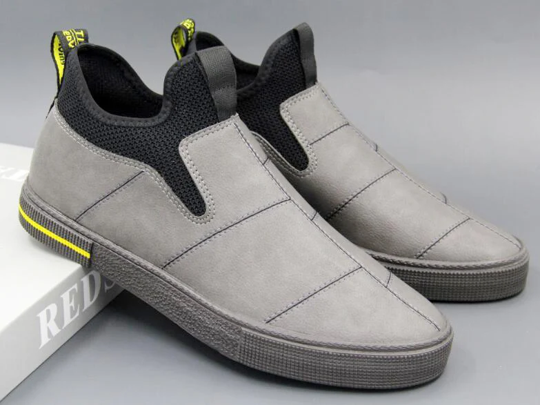 

2020 spring new design fashion men slip-on leather casual shoes trend shoes man leather shoes cool loafers flats