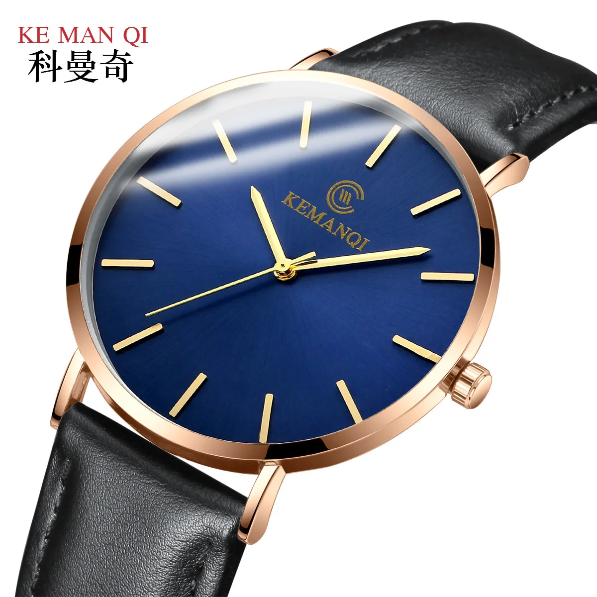 

Hot Selling Three Eye Leather Belt MEN'S Watch Trend Students Fashion Gift Quartz Watch