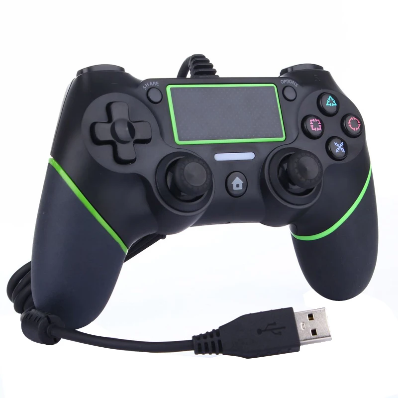 Для PS4 USB проводной блок управления, джойстик Джойстик для sony Playstation геймпады несколько вибраций 1,8 м кабель для PS4 игровой аксессуар