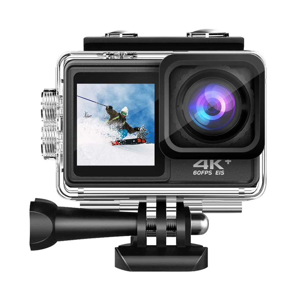 2022 Newest Underwater Action Camera 4K60FPS Sports Camera Touch Screen 24MP Video Recording Cameras 40M Waterproof Camera action camera 4k