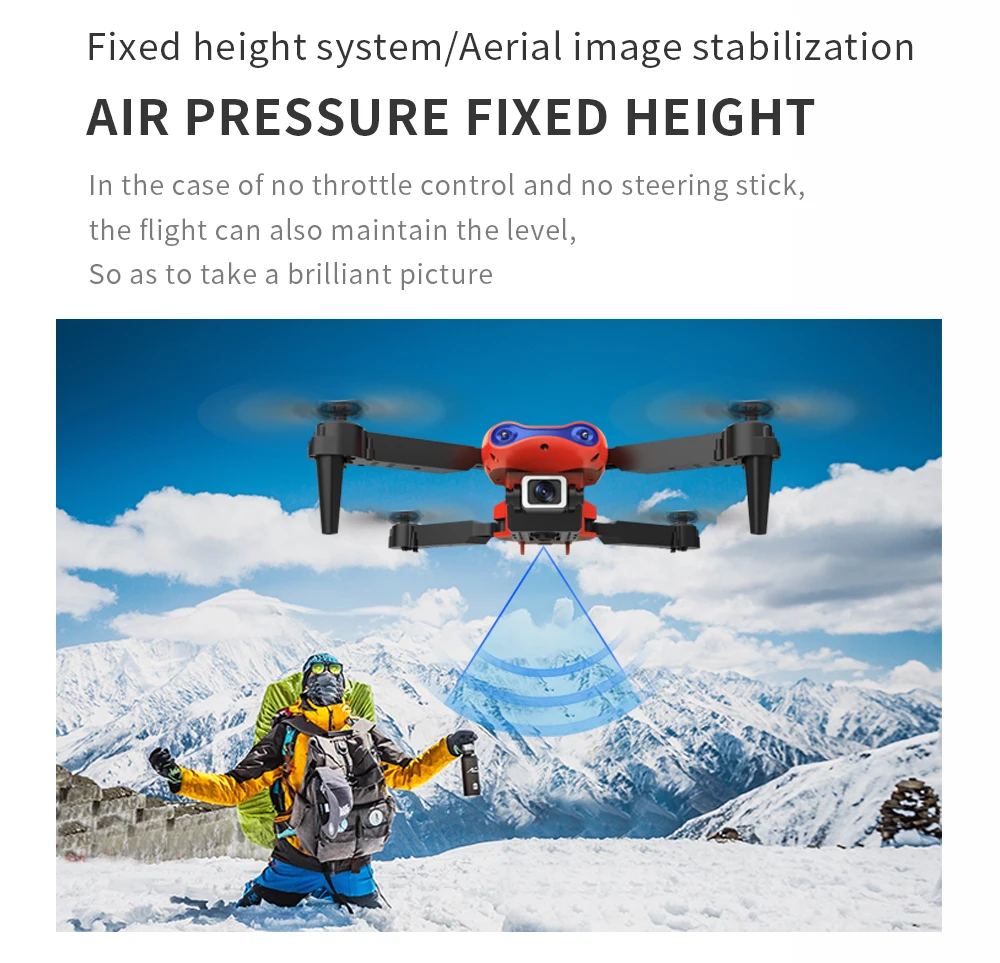 BABY DAIRY New K3 Drone Profesional 4K HD Dual Camera