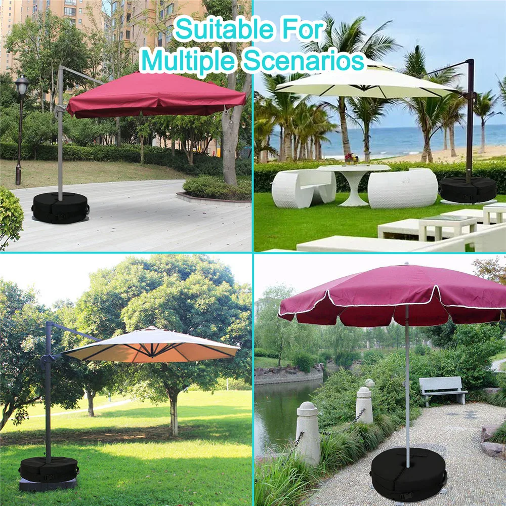 Sandbag for Umbrella Base Canopy Weight Bag Beach SunShade Tent Sandbag Umbrella Base Weight Bag for Outdoor Sunshade Parasol