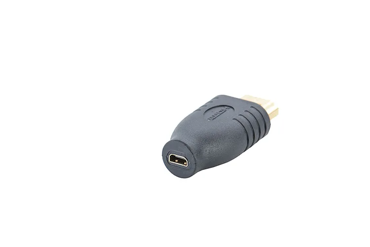 Профессиональный HDMI конвертер Черный Стандартный HDMI мужской тип A к Micro HDMI Тип D гнездо адаптера Mayitr