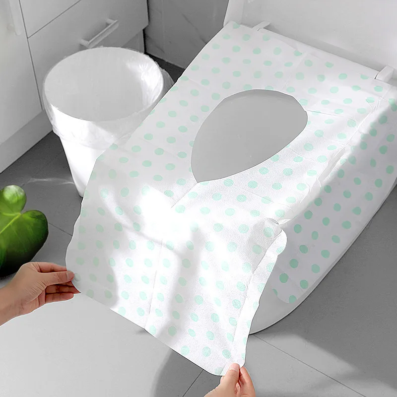 5/10Pcs Large Size Potty Seat Cover Potty Protectors Disposable Toilet Seat Cover For Travel Camping Bathroom Accessior ZXH 3