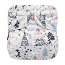 Sigzagor-pañal de tela reutilizable con bolsillo para bebé, ajustable, lavable, mcropolar interno, 3kg-15kg, 8lbs-36lbs