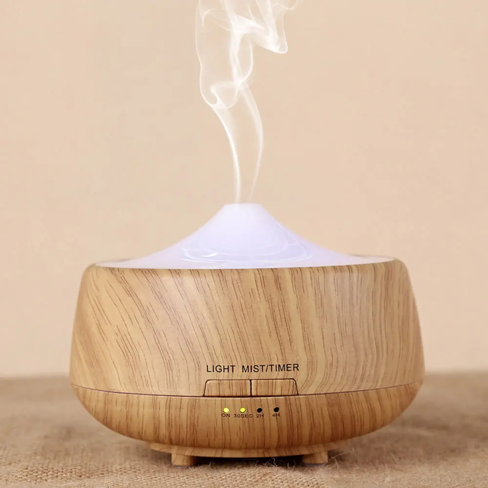 

Aroma Diffuser Humidificador Humidifier US/EU/UK/AU Pulg Diffuseur Huile Essentiel Wood 4 Plug Home &Amp; Kitchen Hydrating