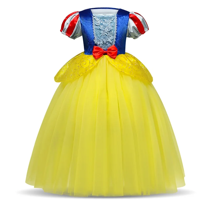 Маскарадный костюм Белоснежки на Рождество для девочек; костюм принцессы Рапунцель на Хэллоуин; Карнавальный костюм для ролевых игр; fantasia infantil para menina - Цвет: Style 16