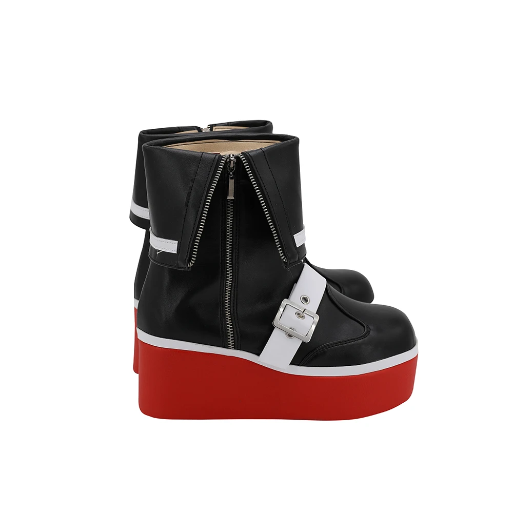 Dead or Alive 5 Marie Rose Cosplay Boots Custom Made Leather Shoes Any Size for Unisex (4)