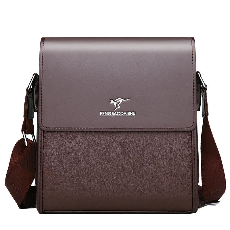 Business Men's Shoulder Bag Small Purse Hasp Cellphone Solid Color Crossbody Messenger Bag Flap Work Bolsos PU Leather Sling Bag Business Men's Shoulder Bag Small Purse Hasp Cellphone Solid Color Crossbody Messenger Bag Flap Work Bolsos PU Leather Sling Bag
