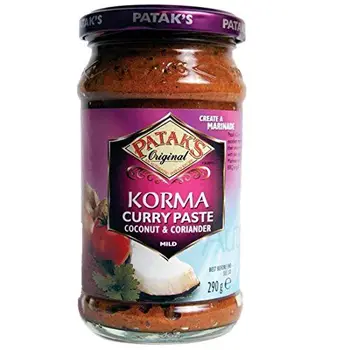

Pataks Korma Curry Paste 290g by Pataks