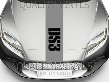 

For DS3 RACING HOOD RACING STRIPES GRAPHIC DECAL STICKERS