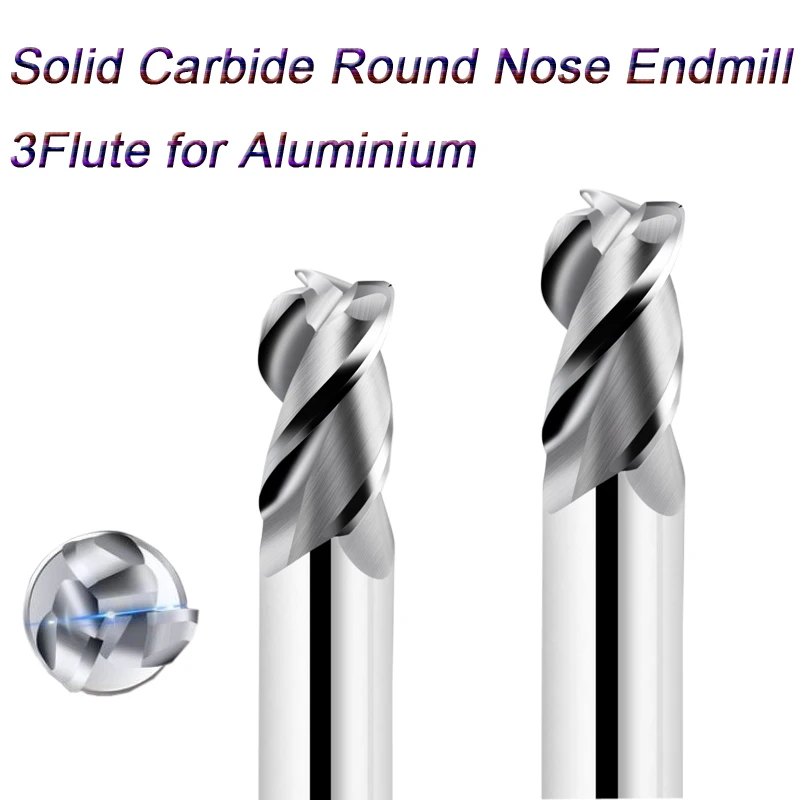 Frese A Toro In Acciaio Al Tungsteno R Frese A 3 Scanalature Frese A Controllo Numerico Vmc Frese Toroidale Frese Per Alluminio Al Rame