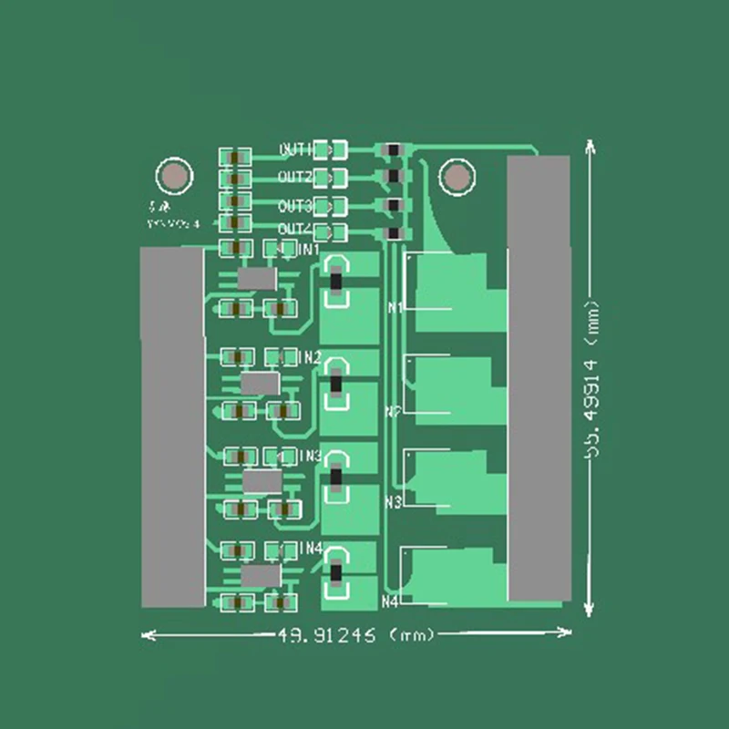 4 ä ޽ MOS FET F5305S Ʈ ġ Ʈѷ PWM Է ׵  LED 4  4ch 4  Diy  