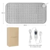 High Voltage XL Large Size 30*60CM Electric Heating Pad Cushion Waist Heating Pad for Pain Relief Body Warmer (220V EU Plug) 1