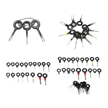 

18/36Pcs Automotive Plug Removal Tool Terminal Plug Kit Key Pin Car Electrical Wire Crimp Connector Extractor Kit Accessories