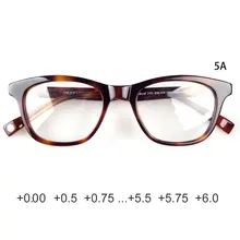 Ацетатные очки для чтения для женщин винтажные Ретро премиум качества+ 0,25+ 0,5+ 0,75+ 1,25+ 1,5+ 1,75+ 2,25+ 2,5+++ 2. 75