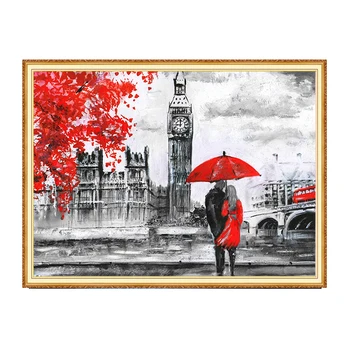 

Meian landscape full square diamond 5D DIY Diamond art 3D Diamond painting Kit cross stitch diamond mosaic photo home decor