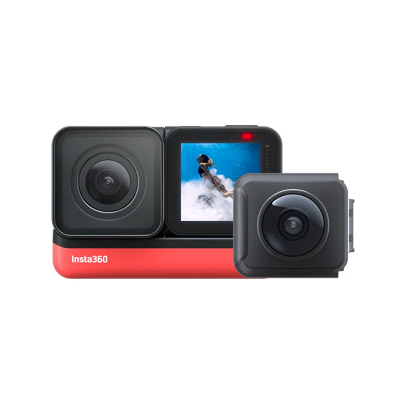 Insta360 один R Twin новинка Спортивная Экшн камера Камера 5 7 K 360 4K широкоугольный