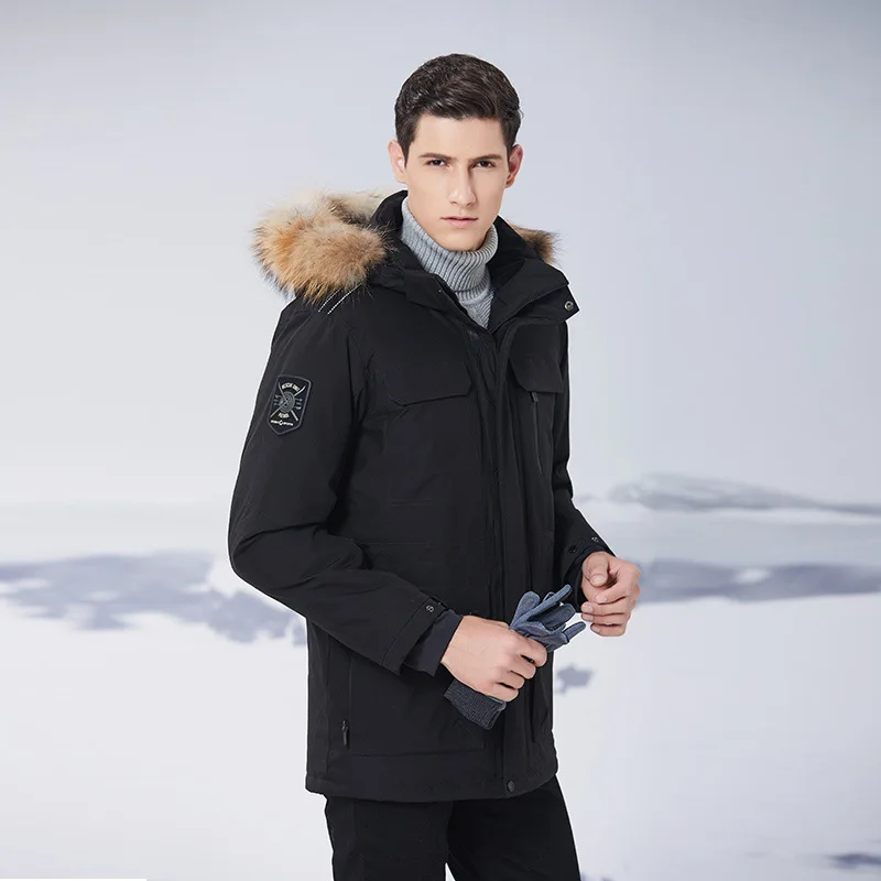 

Men's USB Charge Intelligent Heated Jacket 2 In 1 Waterproof Windbreaker Outdoor Climbing Camping Cycling Jacket Down Liner