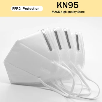 

FFP2 CE KN95 Masque thicker 5 layer Face Masks PM2.5 Anti-fog Strong Protective Mouth Mask Respirator Reusable mascarillas
