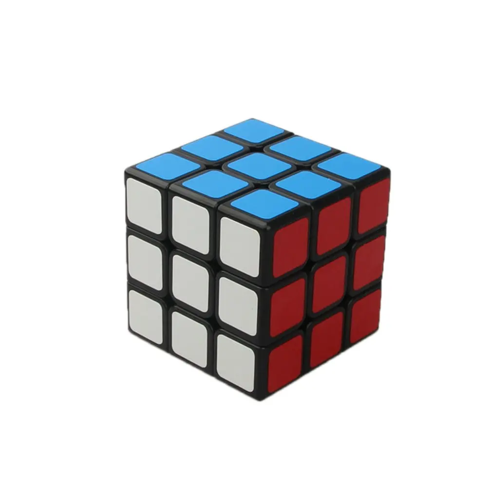 Волшебная кубическая игрушка Профессиональная 3x3x3 Cubo наклейка гладкая скорость Твист Головоломка игрушки подарок для детей Rubiking - Цвет: Многоцветный