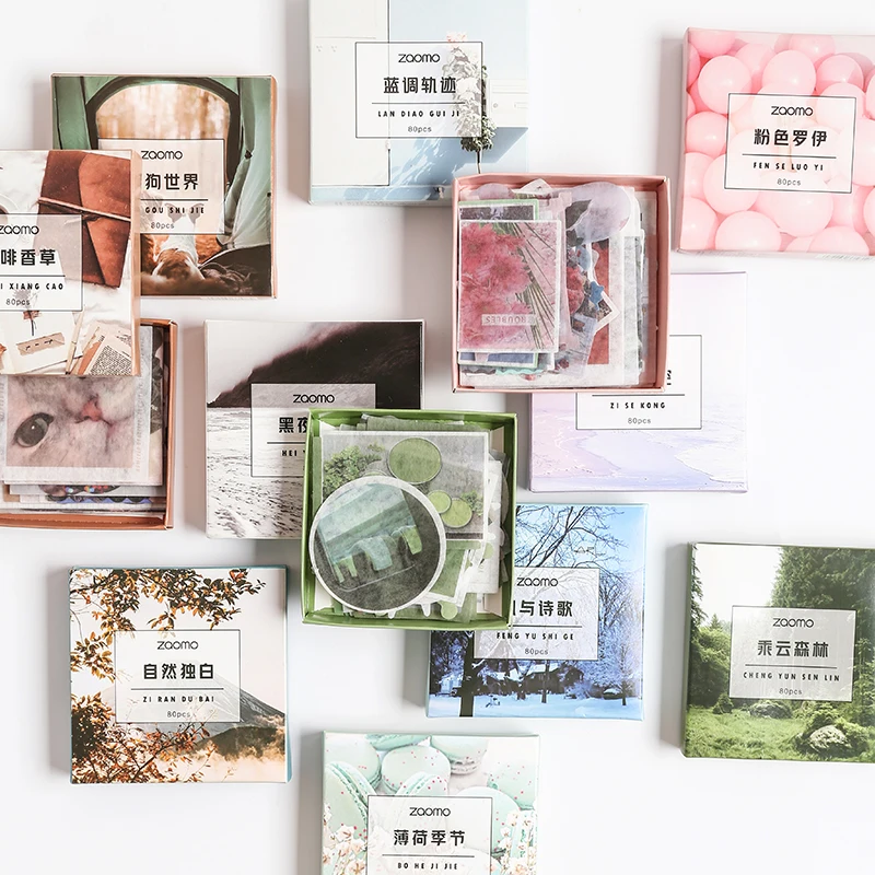 Ins стиль кошки записываемая бумага украшение стикер DIY Scrapbooking этикетка дневник