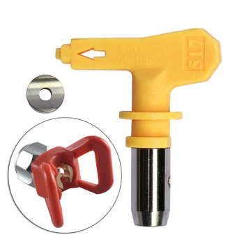 

Airless Paint Sprayer Tip Nozzle Seat Painter Guard Cover Kit Replacement durable Airless Spray Tip Nozzle Seat tools