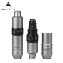Ambition татуировочная машина роторная ручка со швейцарским мотором Мощный Тихий картридж для татуировки ручка Liner and Shader supply
