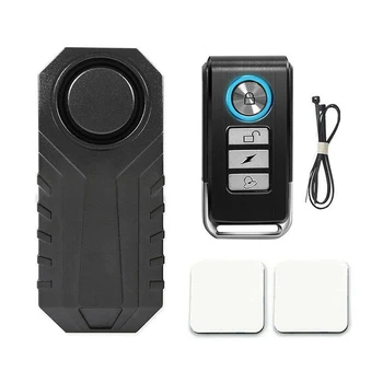 

New Style Remote Control Motorcycle Anti Lost Remind Vibration Warning Alarm Sensor System For Bike Motorcycle Electric Car