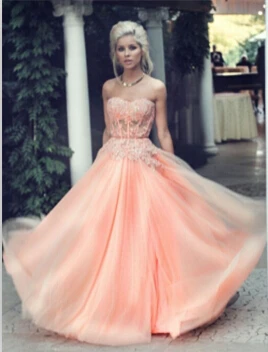 Многоцветный Robe de soiree maiden ТРАПЕЦИЕВИДНОЕ длинное платье с милой аппликацией vestido de festa longo вечерние элегантное платье для выпускного платья подружки невесты - Цвет: Многоцветный