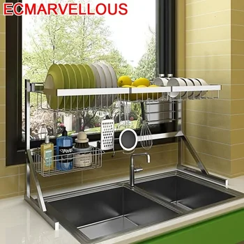 

Etagere Refrigerator Rangement Especias Sink Organizer Stainless Steel Cuisine Mutfak Cozinha Cocina Organizador Kitchen Rack