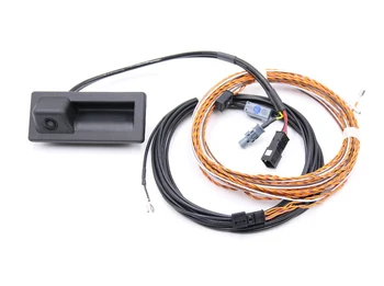 

Rear View Trunk handle Camera with Highline Guidance Line Wiring harness FOR Skoda Octavia MK3
