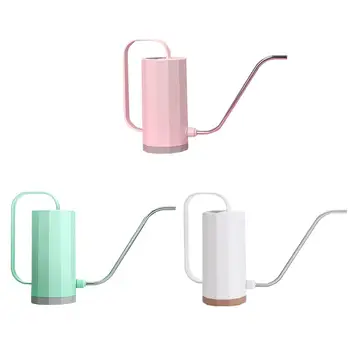 

New Style 1.2L Long Nozzle Watering Pot Flowerpot Plant Watering Pot Plastic Transparent Watering Can Garden Tools