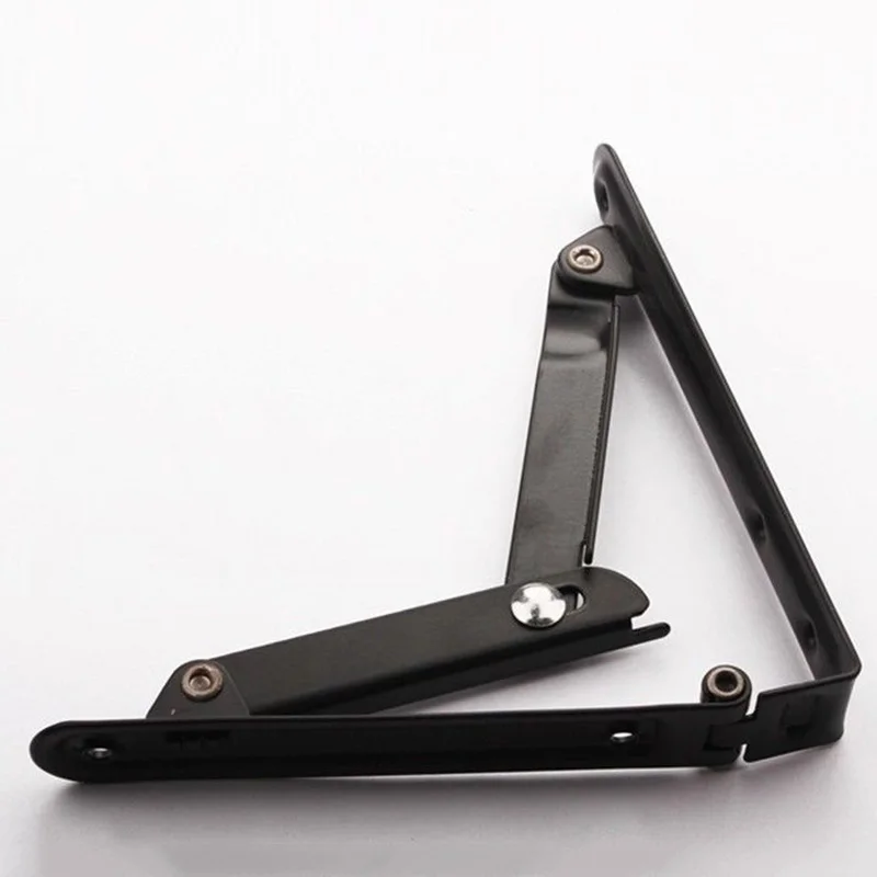 

Metal Multipurpose Triangle Folding Shelf Brackets Home Bench Table Support Mount Iron Shelf Bracket