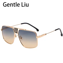 

Fashion Metal Square Sunglasses For Men's Retro Big Frame Irregular Sun Glasses Women's Vintage Luxury Designer Eyeglasses UV400