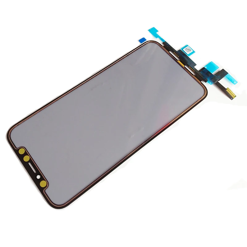 

LCD Screen Glass with Touch For iPhone X Display TP Panel Glass with OCA Film Replace Parts Original Mobile Phone OCA Laminating