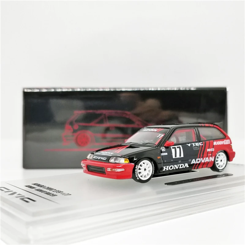 INNO64 1: 64 Honda Civic EF9#77 пре KANJO RACER Сингапур Special Edition литья под давлением модель автомобиля