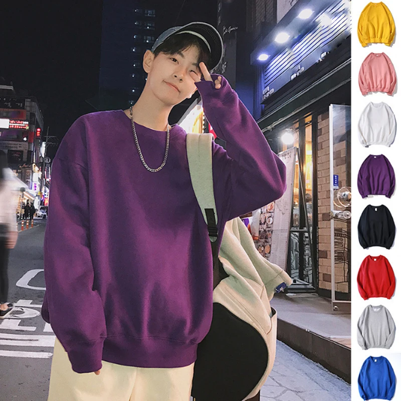 

1PC Winter Basic Hoodies Men Popular High Quality Male 2020 New Hoodies Sweatshirts Streetwear Hoodies Oversized Harajuku