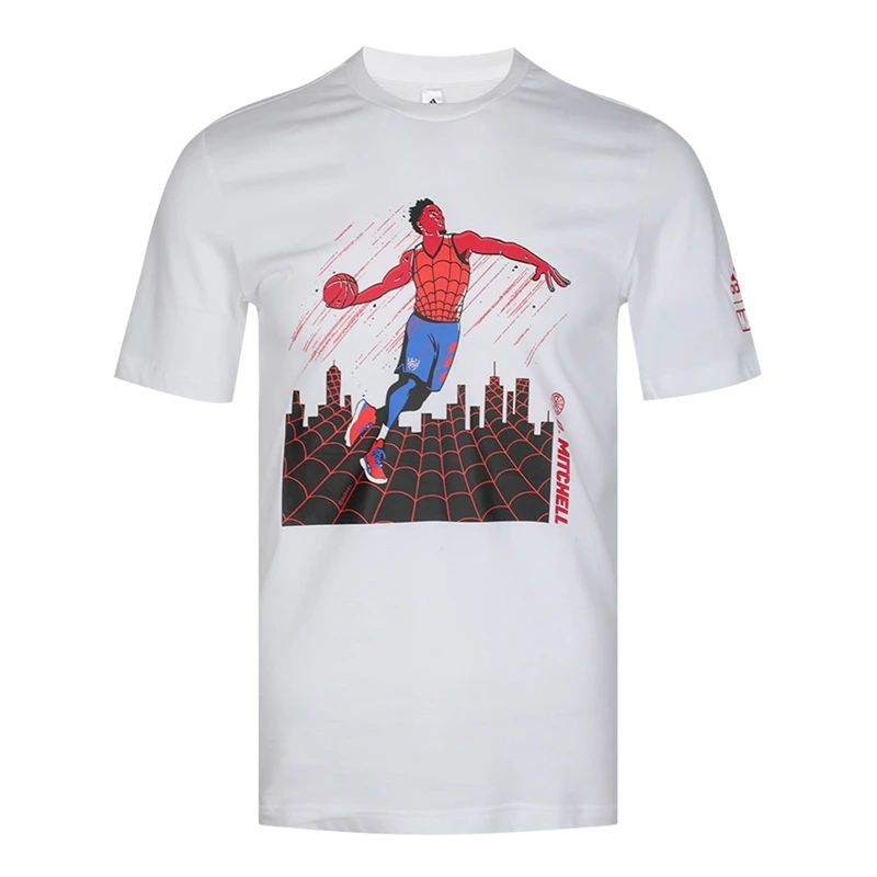 Новое поступление, мужские футболки с коротким рукавом с изображением Человека-паука, спортивная одежда