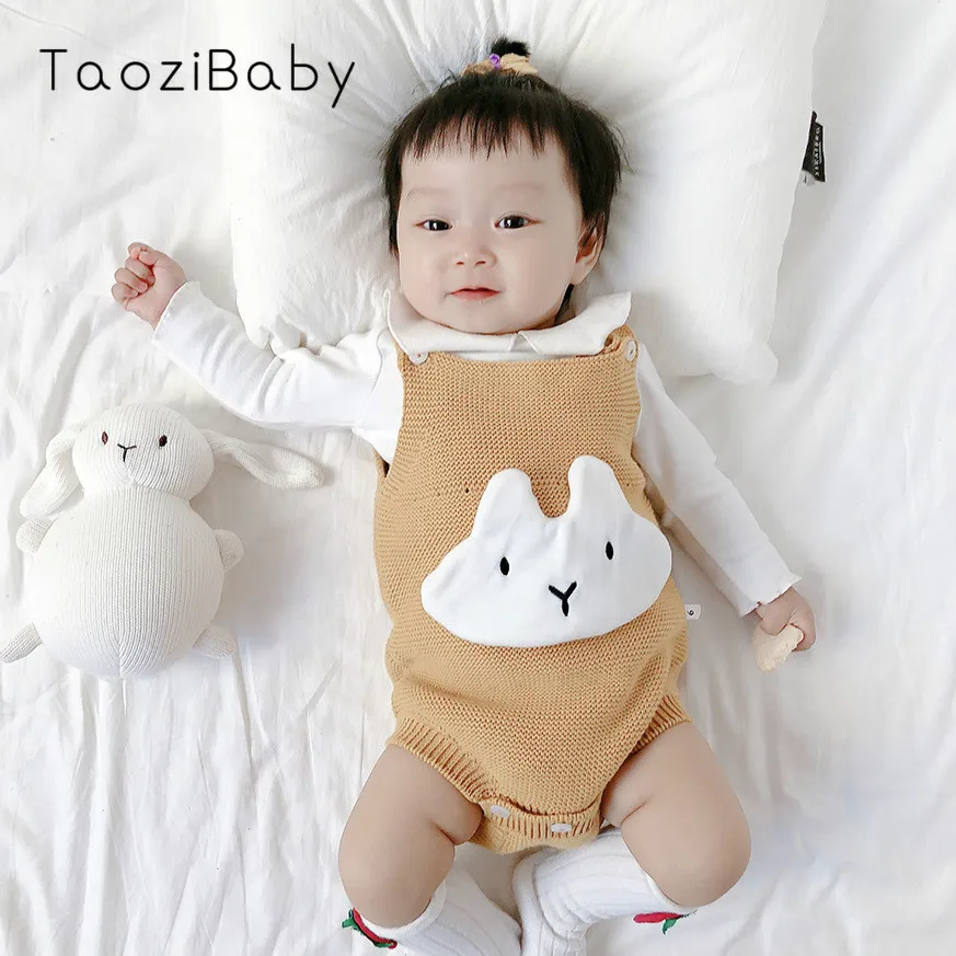 

2009 New Infant Autumn Style Outside Belt Animal Fruit Stereo Printed Triangle Climbing Suit Baby Bodysuit Baby Girl Onesie
