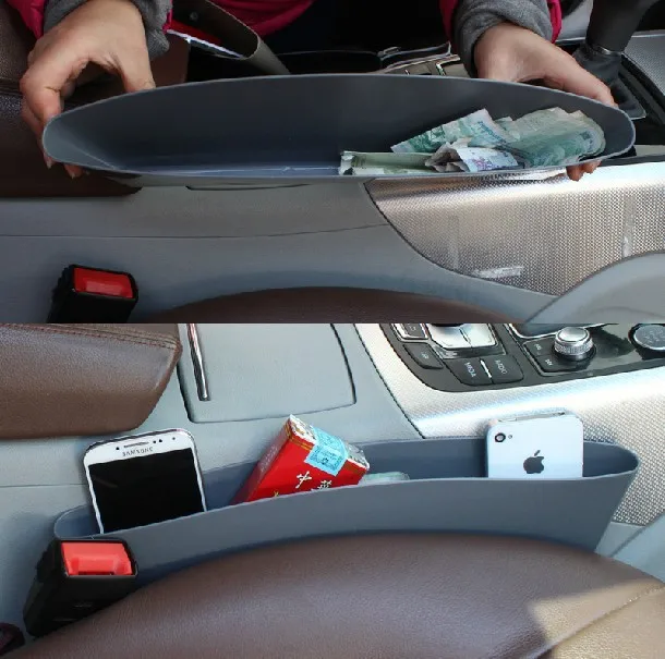 Автомобильное сиденье зазор герметичный мусорный ящик для перчаток автомобильный мобильный телефон мусорный бак автомобильный ящик для хранения