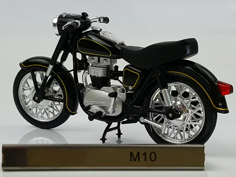 Редкий 1:24 M10 ретро мотоцикл полусплав Модель Коллекция
