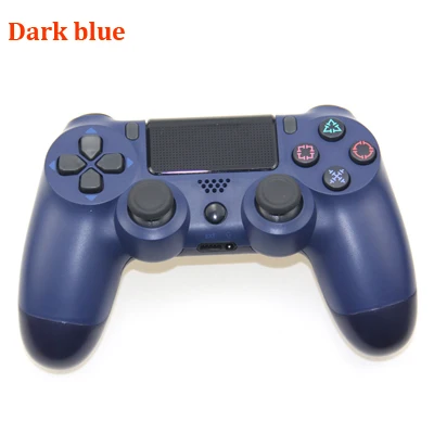 Для беспроводного геймпада контроллер для Playstation Dualshock PS4 4 Bluetooth джойстик геймпады для PS4/PS4 Pro Silm PS3 PC Игры - Цвет: Dard blue