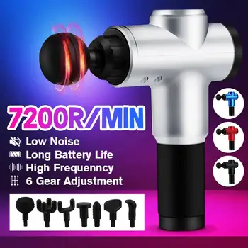 

7 Heads EMS Massager Cordless Rechargeable Muscle Stimulator Deep Tissue Massager Device Body Relaxation Pain Relief