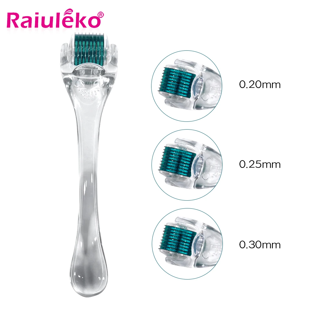 DRS 540 Micro Needle Roller Titanium Dermaroller Microniddle Roller For Face 0.2/0.25/0.3mm Mesoroller For Hair Regrowth HOT derma roller
