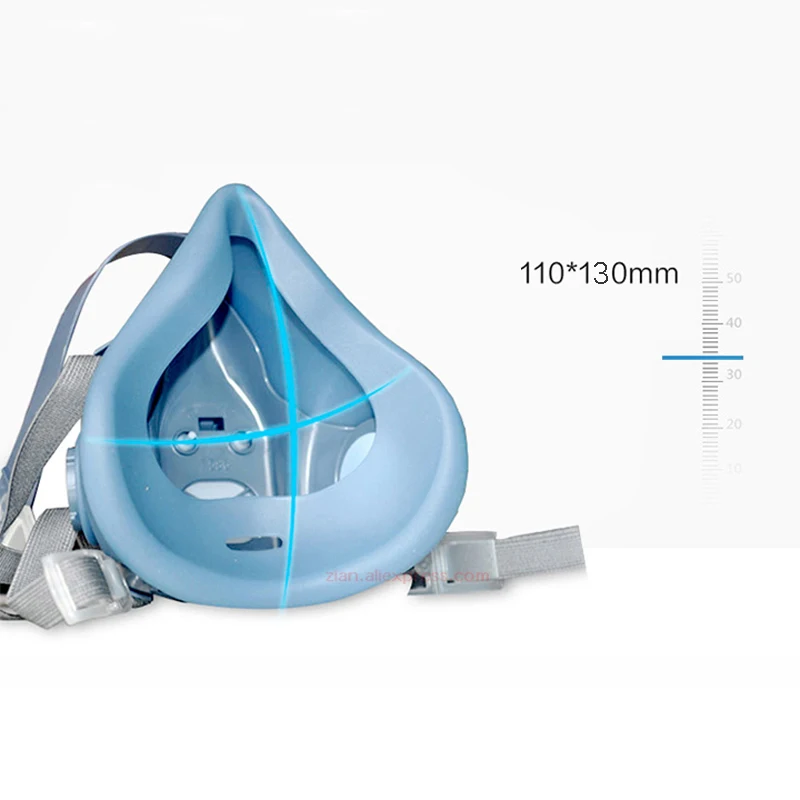 3M, 6200/7502, противогаз, полуреспиратор для лица, Пылезащитная маска для промышленности с фильтрами, органический газ, защита от покраски, респиратор