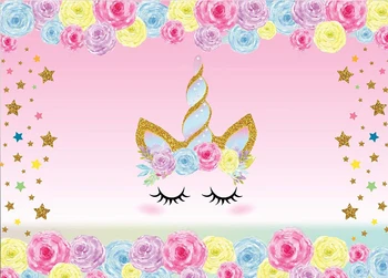 

unicorn party wall decorations girls birthday background for birthday decoration banners backdrop for pictures sm584