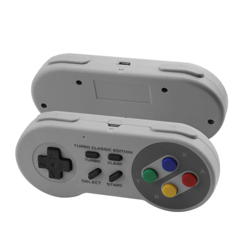 Мини-Игровой Контроллер MiniSNES 2,4G SNESClassic Super host 2,4G для NES/SNES/wii с Bluetooth адаптером джойстика