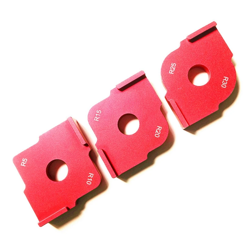 HLZS-3Pcs/набор радиус Быстрый-лобзик маршрутизатор Таблица бит R5 R10 R15 R20 R25 R30 угловой лобзик шаблоны деревянные роутеры лобзик для деревообработки тоже